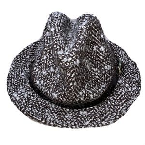 Banana Republic Brown Wool Blend Fedora Hat